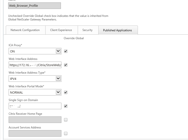 stop citrix receiver login prompt